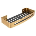 thumbnail image 1 of Floating Wall Shelves, Aluminum Durable Rustproof Bathroom Shelves Flexible Structure Paint Process  For Hotel For Showers, 1 of 8