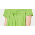 thumbnail image 3 of TOMMY HILFIGER Womens Green Eyelet Short Sleeve Jewel Neck Top Plus Size: XL, 3 of 4