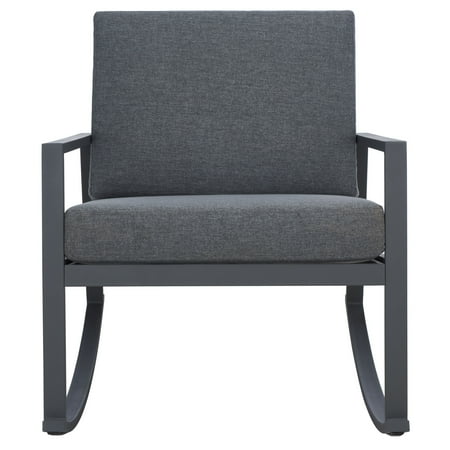Safavieh Outdoor Cantor Rocking Chair Grey/Grey