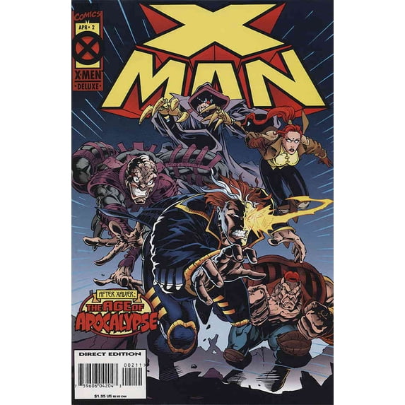 X-Man #2 VF ; Marvel Comic Book