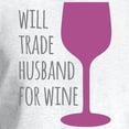 thumbnail image 3 of CafePress - Husband For Wine Sweatshirt - Crew Neck Sweatshirt, 3 of 4