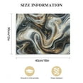 thumbnail image 3 of Nawypu Black and White Wall Art Abstract Marble Texture Wall Decor Minimalist Gold Fluid Canvas Picture Framed Artwork Watercolor Grey Ink Line Modern Paintings for Bedroom Living Room Home Decoration, 3 of 6