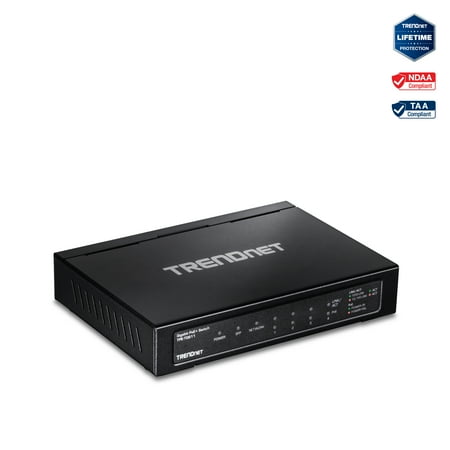 UPC: 0710931161670 | TRENDnet TPE-TG611 6-Port Gigabit PoE+ Switch