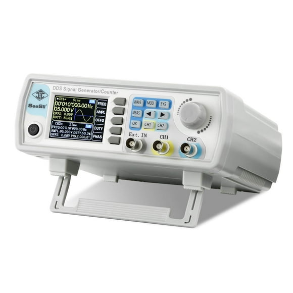 Generador de señales Seesii Professional mejorado con pantalla LCD de 60 MHz