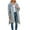 Grey1, variant on Plus Size Women's Full Zipper Coat Winter Fall Fashion Loose Warm Comfy Mid Outerwear Casual Solid Color Long Sleeve Irregular Hem Hooded Jackets with Pockets Red2 XL