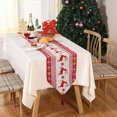 thumbnail image 2 of Xuniizn Christmas Tablecloth Wrinkled Cheesecloth Christmas Tablecloths - Bohemian Christmas Table Cloth Rectangular Table Cover for Holiday, Wedding Party Christmas Decorations for Home, 2 of 7