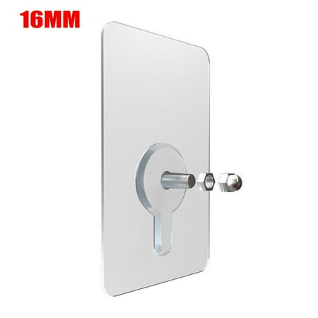 

Fule Adhesive Utility Magic Wall Hook Without Nails Transparent Strong Sticky