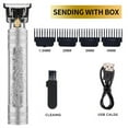 thumbnail image 1 of Potente profesional eléctrico inalámbrico para hombre, peluquero, barbería, reparador de barba en la ingle, cortadora de pelo Facial para bigote, 1 of 5