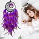 thumbnail image 5 of Atrapasueños de árbol de la vida tejido para colgar en la pared | Decoración de poliéster multicolor para el hogar | 70 x 20 cm, estilo escandinavo, con plumas, 5 of 5