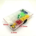 thumbnail image 1 of VONKY Door Lock Rod Car Wire Clips Lightweight For Convenient Wire Management Easy To Install ABS 1Set, 1 of 6