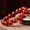 E, variant on Opehuo Red Agate Bracelet,Red Round Beads Crystal Bracelet,Natural Stretch Gemstone Bracelet,Handmade 6-20mm Agate Bracelet for Women Men Gift(14mm)
