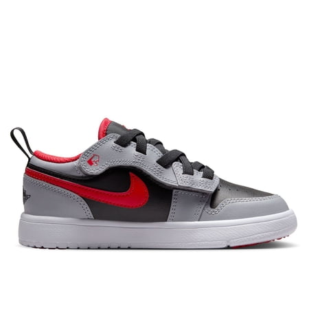 Jordan 1 Low Alt Little Kids' Shoes Color: White/Midnight Navy/Wolf Grey Size: 3Y