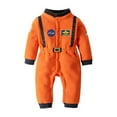 thumbnail image 4 of JAJAHO Toddler Boys Girls Jumpsuit Astronaut Dress Up Outfits Baby Thickened Long Sleeve Stand Collar Romper Soft Comfortable Daily Wear Cute One-Pieces, 4 of 4
