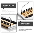 thumbnail image 3 of HEATSHAKING Pont Rigide en Cuivre Durable pour Guitare Électrique avec Outils d'Installation et Hauteur Réglable, 3 of 6