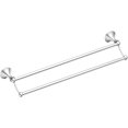 thumbnail image 2 of Moen DN7722CH 24-Inch Lounge Double Towel Bar (Chrome), 2 of 4