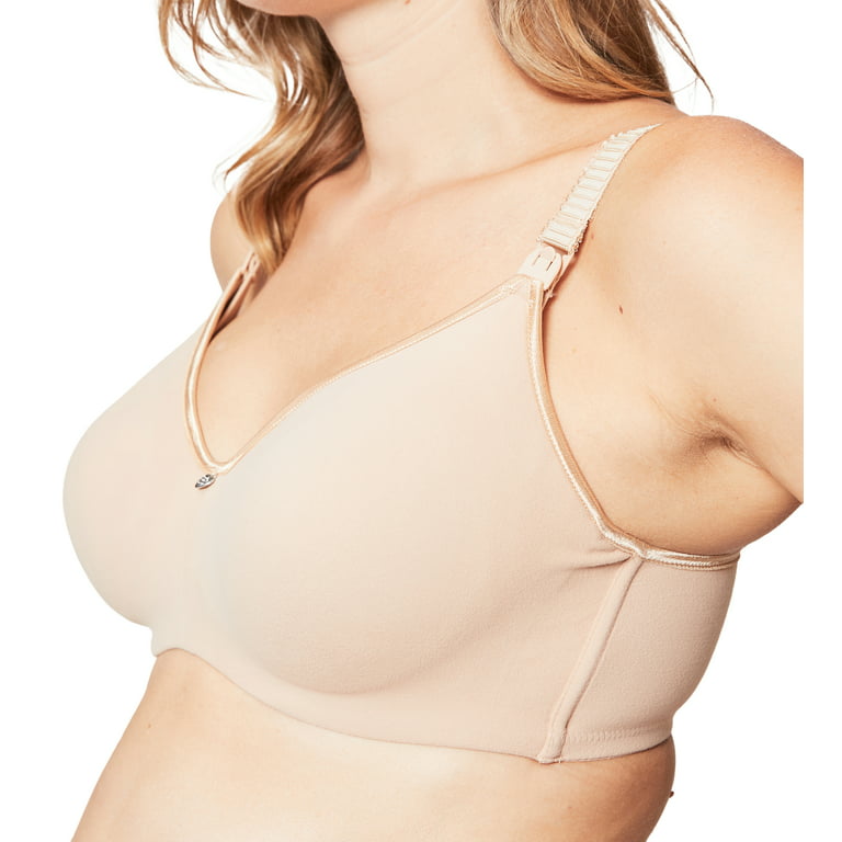 Women Bra Maternity Nursing Bra, Women's Cotton Soft Comfy Breastfeeding  Bra (Color : Beige, Size : 36F)
