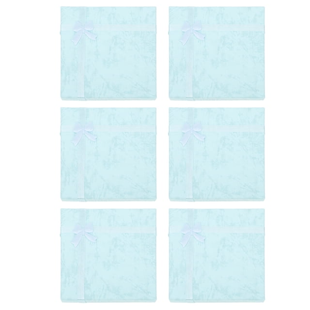 Shisuyan Small Watch Case Blue 6Pack 3.5x3.5in