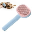 thumbnail image 5 of Cat Brushes For Indoor Cats | Cat Slicker Brush Self Cleaning | One-Click Cleaning Cat Brush For Long Or Short Haired Cats, Cat Comb For Kitten Rabbit Massage Removes Mats, Tangles And Loose Fur, 5 of 9
