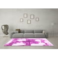 thumbnail image 3 of Ahgly Company Indoor Rectangle Oriental Pink Modern Area Rugs, 2' x 4', 3 of 4