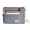 White, variant on Acorn Street Dual-Compartment 2 Wine Bottles, 12-Can Soft Insulated Cooler in Blue Vineyard Stripe