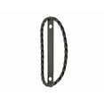 thumbnail image 2 of Lowrider Bike Square Twisted Name Plate Trim Black. Bike name plate, bicycle name plate, bike accessory, bicycle accessory., 2 of 2
