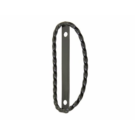 Lowrider Bike Square Twisted Name Plate Trim Black. Bike name plate, bicycle name plate, bike accessory, bicycle accessory.