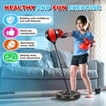 thumbnail image 4 of JBeeCtrl Punching Bag for Kids with Adjustable Stand Boxing Bag with Boxing Gloves Punching Bag Boxing Toy Set Sport Game Toys for Boys and Girls Ages 3-10 Years Old, 4 of 8