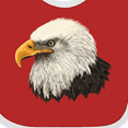 thumbnail image 4 of Inktastic Bald Eagle Boys or Girls Baby Bib, 4 of 4