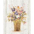 thumbnail image 2 of Wild Flowers In Vase Ii On Barn Board Poster Print by Cheri Blum, 2 of 2