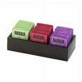 thumbnail image 2 of Cal-Mil 1246-96 Packet Organizer, 2.25" Height, 9.5" Width, 4.5" Length, Bamboo, Midnight, 2 of 2