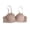 Green, variant on Ahuyic Summer Plus Size Bra For Women, Womens Solid Color Casual Bra, Womens Solid Color Backless Seamless Push-Up U-Shaped Beautiful Back Underwear Everyday Bras,Green M