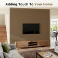 thumbnail image 6 of Plank & Hue 4Pcs 94.5"x12.6" Wood Soundproof Wall Panels Wood Slat Acoustic Panels, Classic Oak, 6 of 6