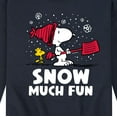 thumbnail image 3 of Peanuts - Men's Winter Fun Crewneck Fleece Sweatshirts, 3 of 6