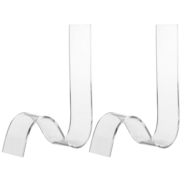 MasteelfCA 2 Pcs Acrylic Display Racks High Heels Display Stand Mall Display Holder