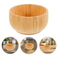 thumbnail image 4 of WEUVEB Cereal Bowls Bamboo Khaki 1Pack For Parties, 4 of 8