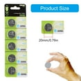 thumbnail image 3 of 5pc/10pc 2032 3V Lithium Coin Batteries Reliability Energy Sources 2032 Batteries For Calculators Cameras Accessory, 3 of 8