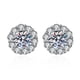 thumbnail image 5 of Imitación Sol Flor Pendientes de plata de las mujeres Mozanstone Chapado Pendientes de plata 925, 5 of 8