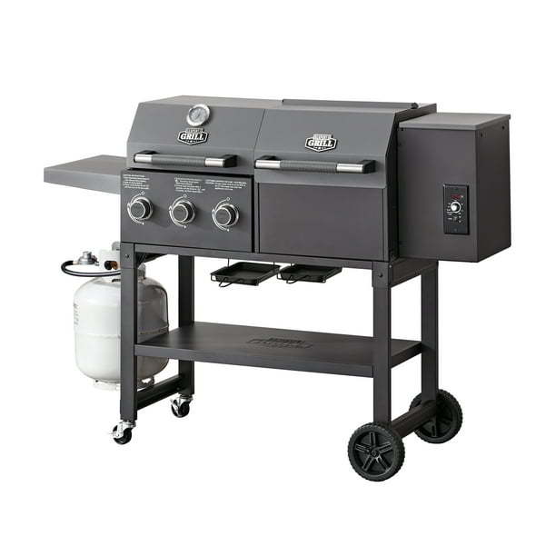 Expert Grill Gas Grill and Pellet Grill Combo