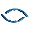 thumbnail image 2 of Embellecedor de marco para volante de coche, pegatina de decoración para camión y automóvil, Kit Interior antideslizante Universal, rojo de Automoción decorativa y accesorios Fibra de Carbono Azul, 2 of 6
