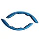 thumbnail image 2 of Embellecedor de marco para volante de coche, pegatina de decoración para camión y automóvil, Kit Interior antideslizante Universal, rojo de Automoción decorativa y accesorios Fibra de Carbono Azul, 2 of 6