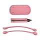 thumbnail image 1 of Parte inferior de bolso de ganchillo de PU, juego de 3, para mochilas, bolsos de hombro, bolso de cubo de ganchillo. Rosa, 1 of 9