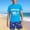 F Multicolor, variant on ITSAME Boys Swimwear Set Crewneck Tee and Swim Trunks 2-Piece Quick-Dry Beach Surfing Swimsuit Multicolor Size 3-4