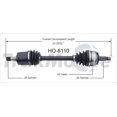 thumbnail image 1 of TrakMotive Manufacturer Part #: HO-8110 CV Axle Shaft, 1 of 2