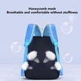 thumbnail image 4 of Children Backpack, Breathable Cute School Backpack Lightweight Extra Wide Shoulder Strap Waterproof Space Dragon Pattern  for Travel for Girls, 4 of 7