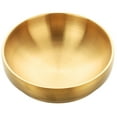 thumbnail image 1 of Cuenco redondo de acero inoxidable para guardar llaves, baratijas y joyas, ideal para el pasillo o la mesa, ideal como contenedor decorativo para el hogar., 1 of 6