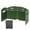 Army Green, variant on Sportteer Camping Stove Windscreen Durable Metal Stove Windscreen Folding Metal Stove Windshield Rustproof Camping Picnic Windscreen with Organizer