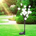 thumbnail image 3 of Lámpara de Decoración de Suelo ANGGREK Luz de Árbol Solar ABS Blanco Cálido, 3 of 8