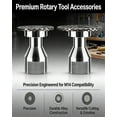 thumbnail image 6 of Precision Diamond Carving Wheel , Wet & Dry Metal Stone Carving Cutting Tools for Ceramic Tile Granite Marble(2pcs-50mm), 6 of 6