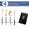 thumbnail image 2 of Ensemble de Couverts de Voyage, Ensemble de Couverts en Acier Inoxydable, Ensemble de Couverts Réutilisables, Boîte à lunch Portative pour Couverts de Camping et de Bureau, 2 of 7