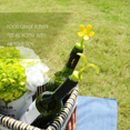 thumbnail image 5 of Tapón para botella de vino, sellador protector de corchos de vino, juego de 5 como regalo de vino, flores de silicona, 5 of 5